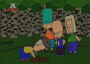 Tři kamarádi a Jerry - Archeologický výkop 